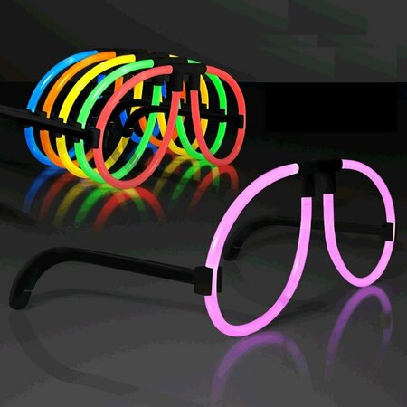 SURPRISE Glowstick Glasses, Multi Color SU2797664